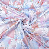 Poly Satin Triangles Multi