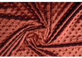 Minky Fleece Rust Brique