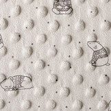 Bear Minky Fleece Beige