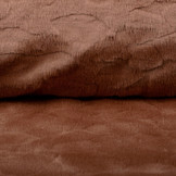 Zotteliges Fellimitat Brique