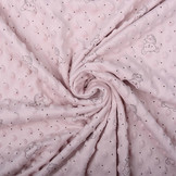 Koala Minky Fleece Poeder Roze