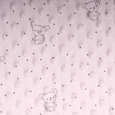 Koala Minky Fleece Puderrosa