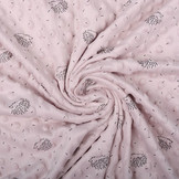 Igel Minky Fleece Puderrosa