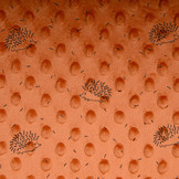 Egel Minky Fleece Oranje Brique