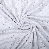 Koala Minky Fleece Silver