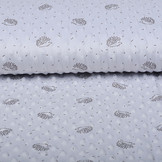 Egel Minky Fleece Zilver