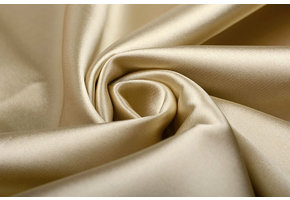 Stretch Satin Hellgold