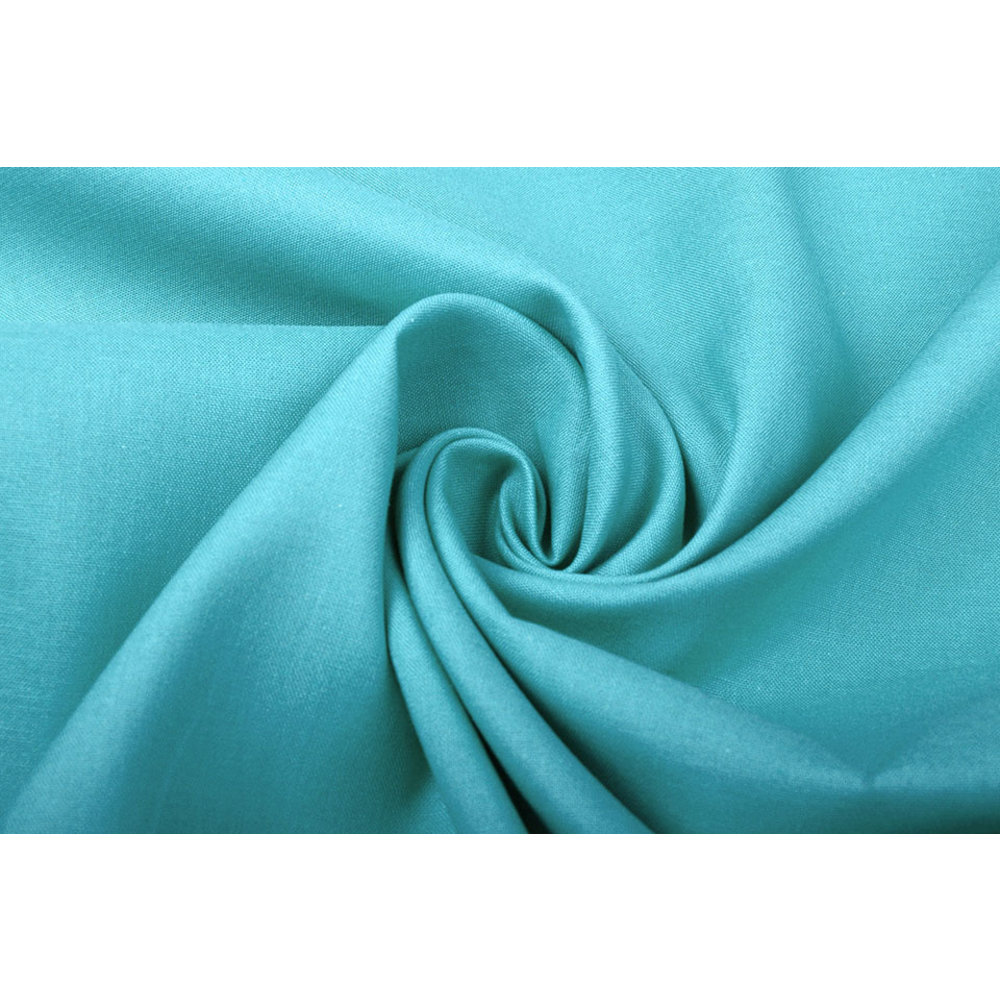 100 Baumwolle Aqua YES Fabrics