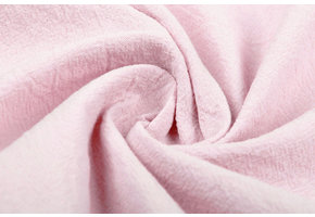 100% Gewassen Katoen Licht Roze