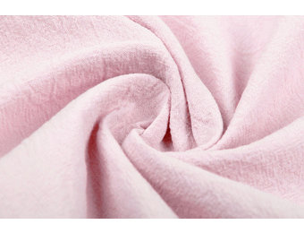 100% Gewaschene Baumwolle Hellrosa
