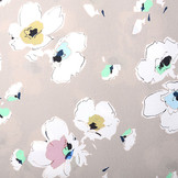 Crepe digital poppy Taupe