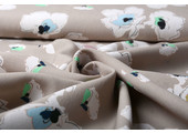 Crepe digital poppy Taupe