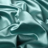 Stretch Satin Jade Green
