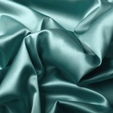 Stretch Satin Jade Green