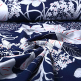 Viscose Jersey Lacquar Marina Navy