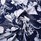 Viscose Jersey Lacquar Marina Navy