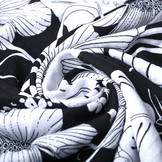 Viscose Jersey Lacquar Marina Zwart