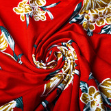 Viscose Jersey Lacquar Lule Red