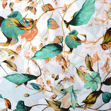 Viscose Digital Marocain Grün