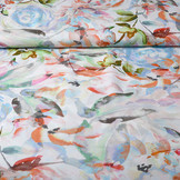 Viscose Digital Kembang Blume Blue