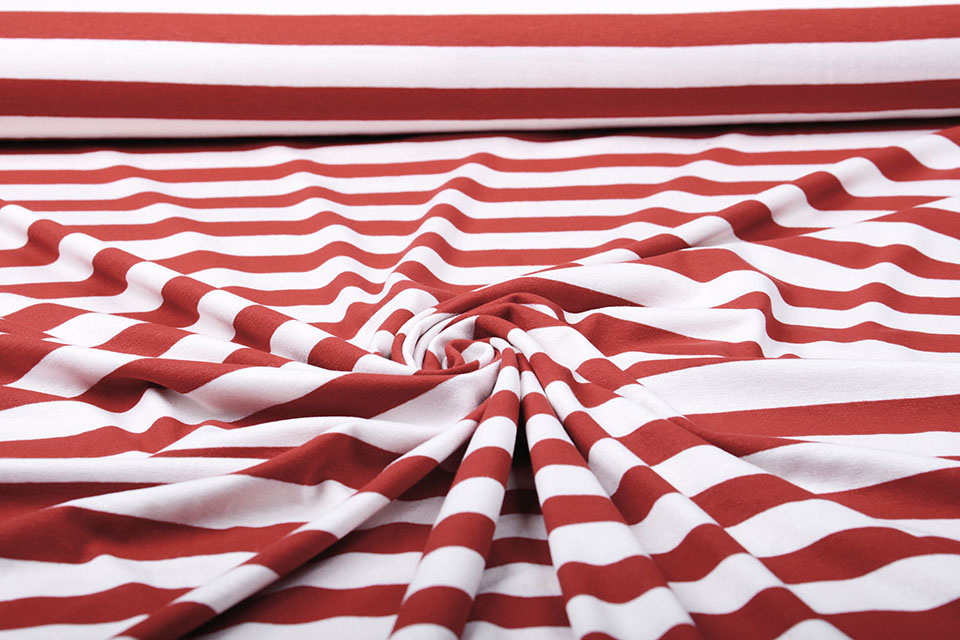 red jersey fabric