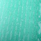 SpitzenStoff Streifen Meergrün