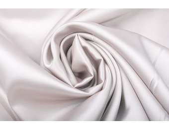 Stretch Satin Champagne Pink