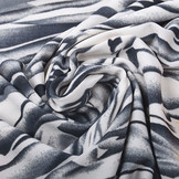 Lycra Vlammen Rood Grijs