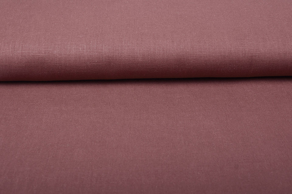 Washed Linen Light Bordeaux