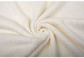 Katoen Teddy Stof Creme
