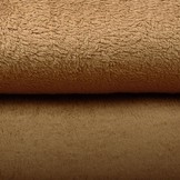 Cotton Curly Teddy Light Mocha Brown