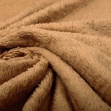 Cotton Curly Teddy Light Mocha Brown