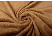 Cotton Curly Teddy Light Mocha Brown