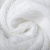 Baumwolle Teddystoff Off-White