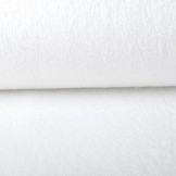 Baumwolle Teddystoff Off-White