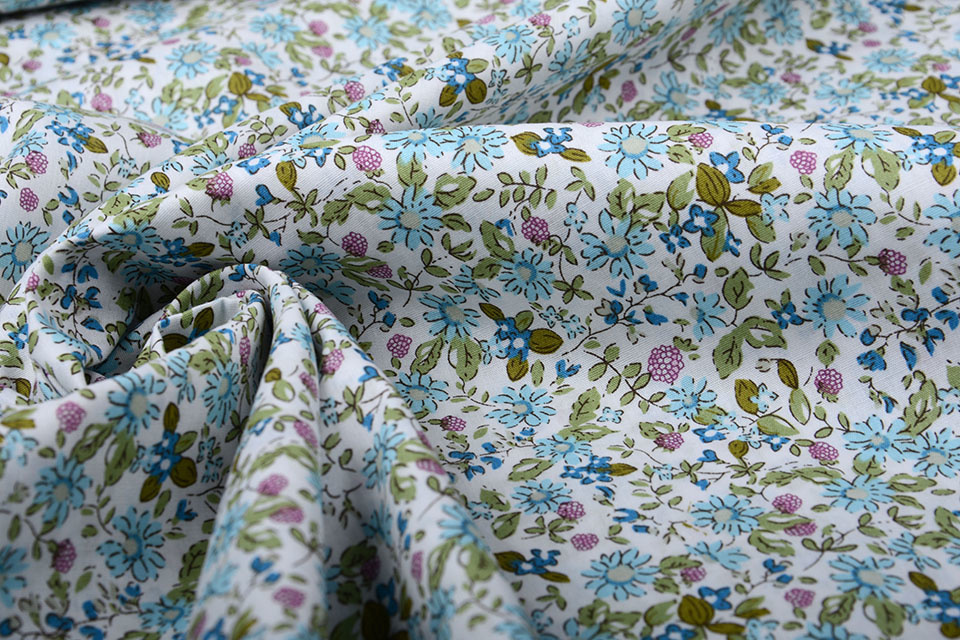 100% Cotton Loreak Blue Green