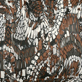 Stretch Satin Printed Multi color 2