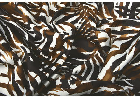 Stretch Satin Printed Multi color 5