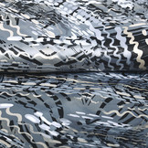 Stretch Satin Printed Multi color 38