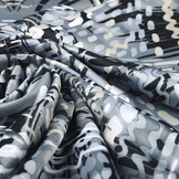 Stretch Satin Printed Multi color 38