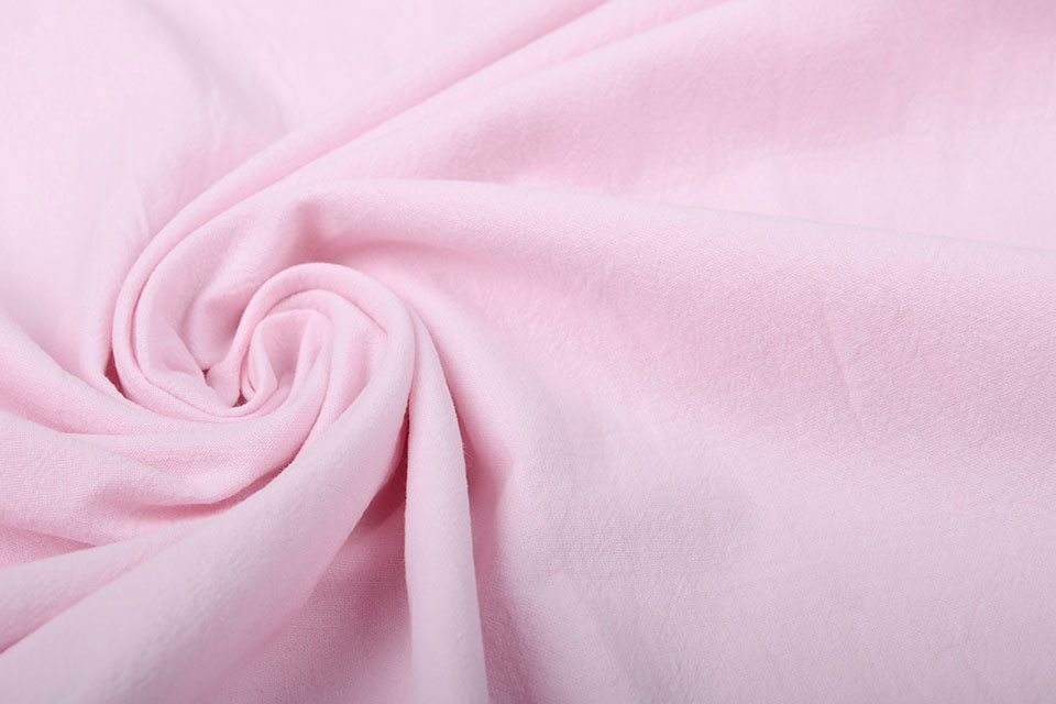 100% Gewaschene Baumwolle Rosa