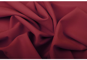 Crepe Stretch Wine Red