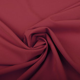 Crepe Stretch Wine Red