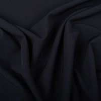 Black stretch pebble crepe fabric 2 way stretch textured polyester spandex  150cm 60 inches