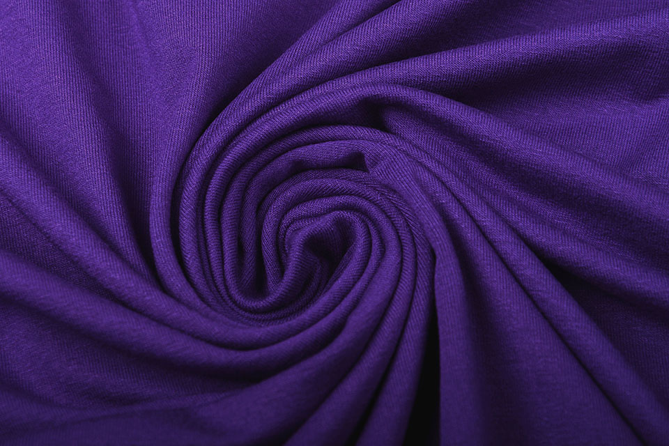 Jersey : Viscose Jersey - Dark Purple