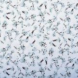 100% Gewassen Katoen Trandafiri Bloemen Oud Groen