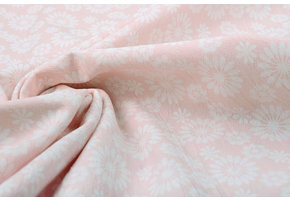 100% Gewaschene Baumwolle Bulatan Mandala Hell Rosa