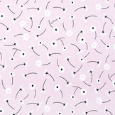 100% Washed Cotton Margarida Old Lilac