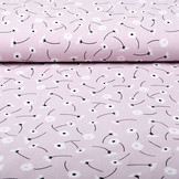 100% Washed Cotton Margarida Old Lilac