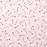 100% Gewassen Katoen Margarida Licht Roze